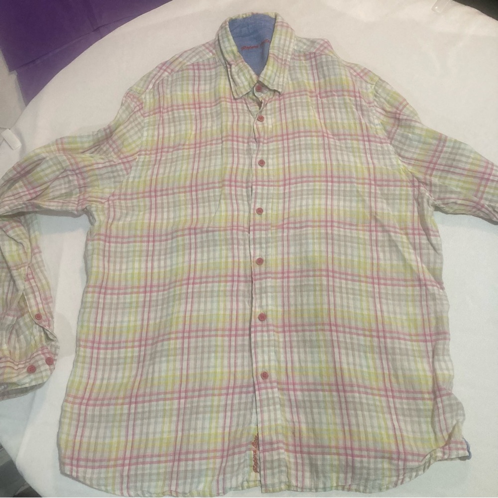 Report Collection long sleeve linen shirt